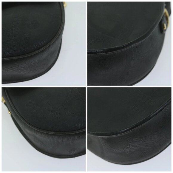 Christian Dior Trotter Canvas Shoulder Bag Black Auth yk10545 - Picture 14 of 16